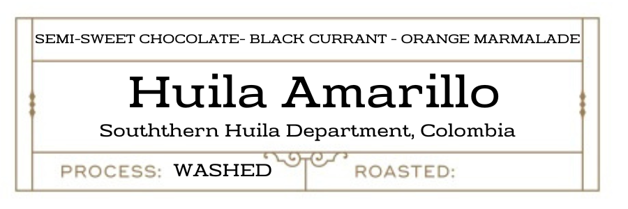 Colombia | Huila Amarillo | from $14.50