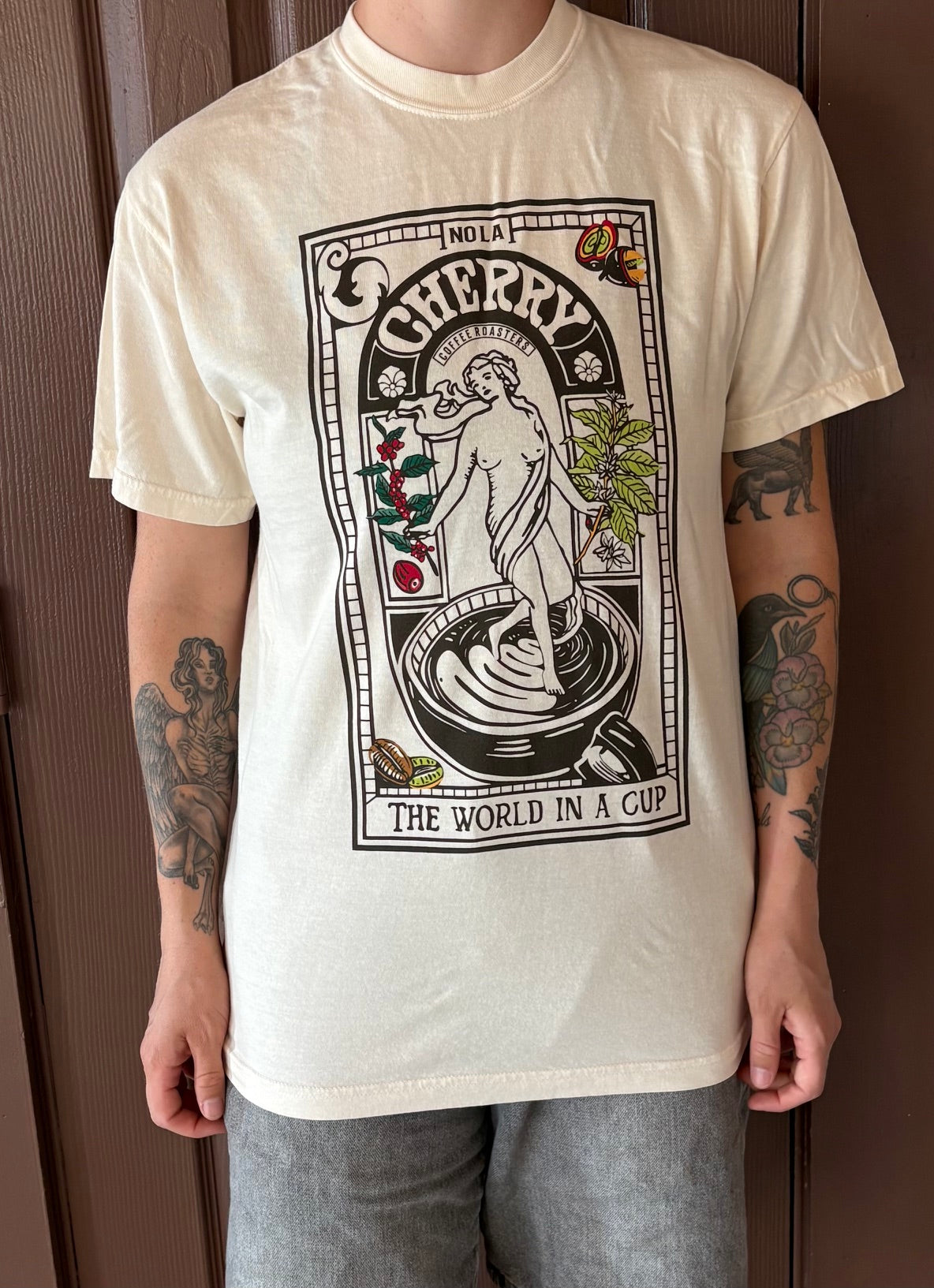 The World in A Cup T-shirt