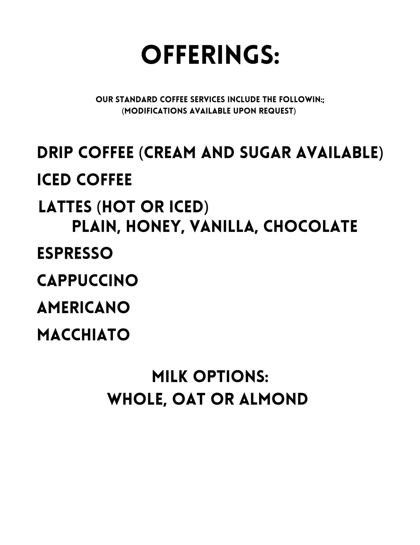 Cherriot Offerings