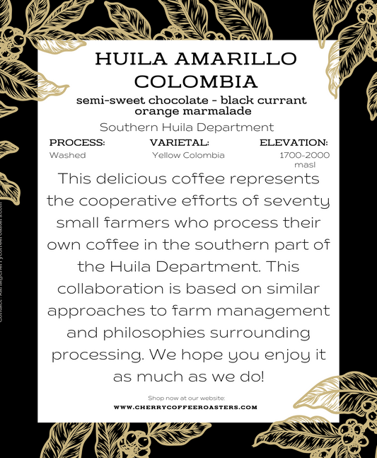 Colombia | Huila Amarillo | from $14.50