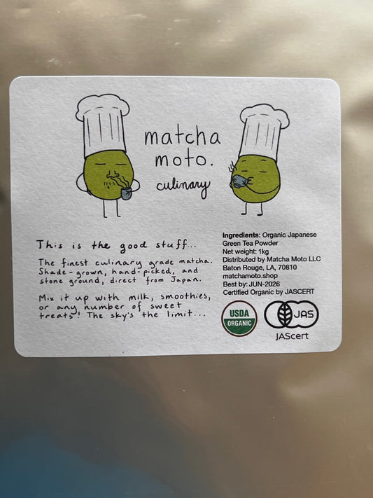 Matcha organic culinary grade