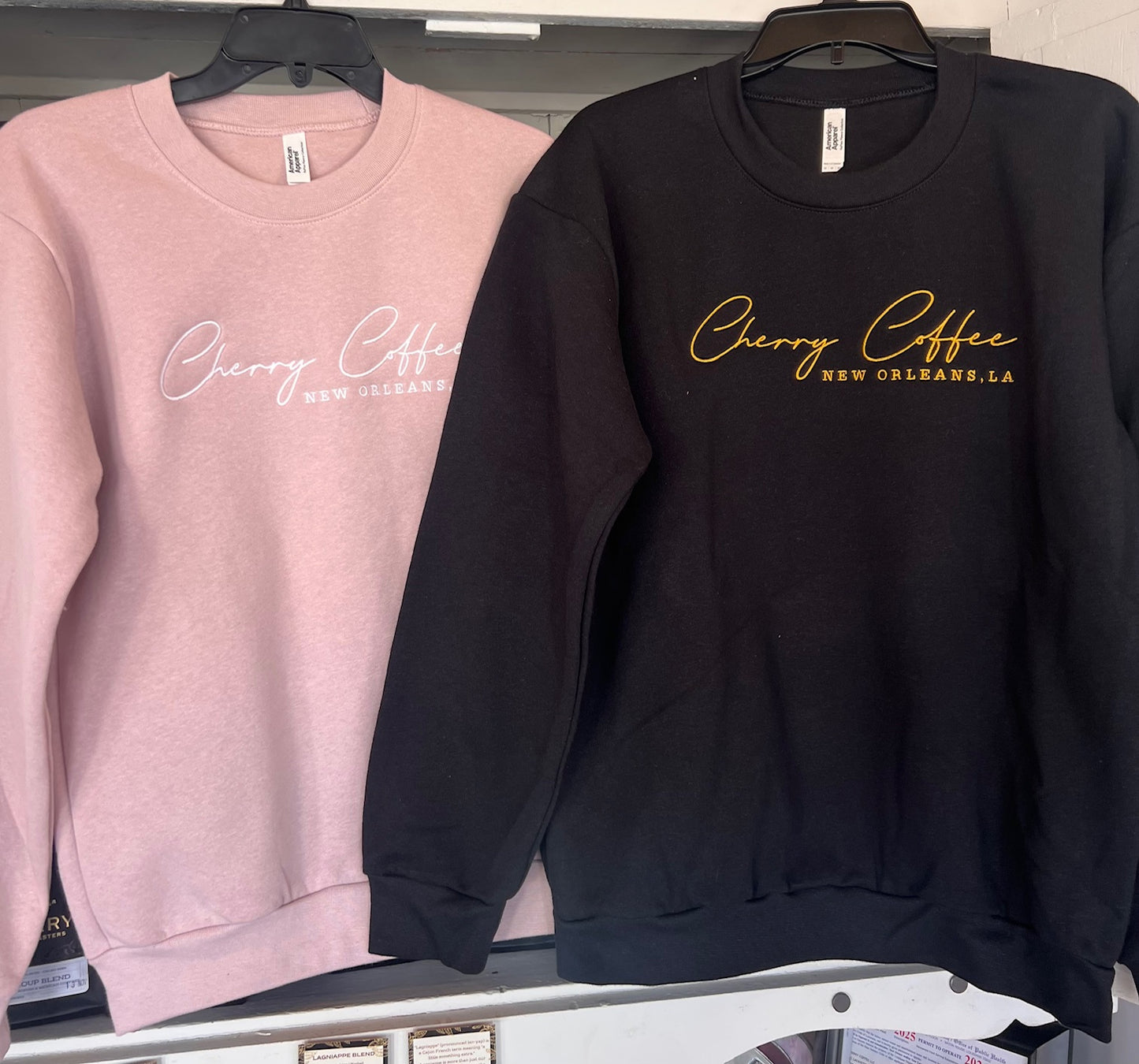 Crew neck sweatshirt