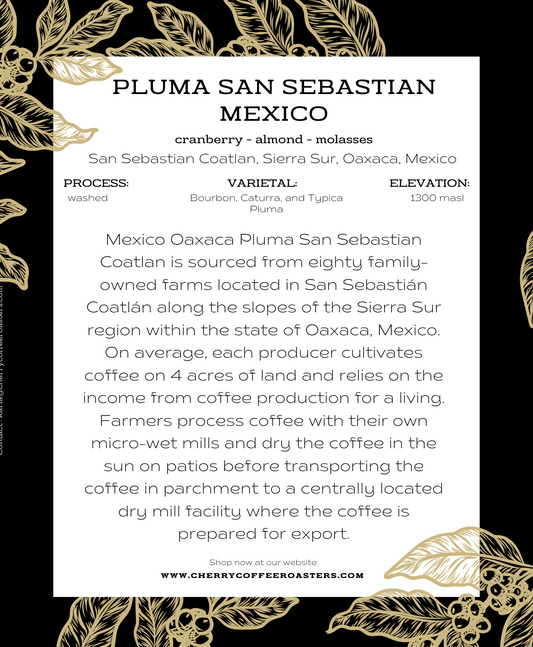 Pluma San Sebastian Mexico-from $12